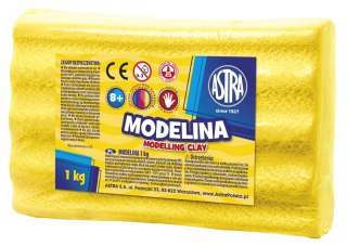 Astra Modelina 1 kol. żółta 1000g Astra