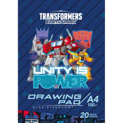 Astrapap Blok rysunkowy Transformers A4 mix 20k Astrapap (106024004)