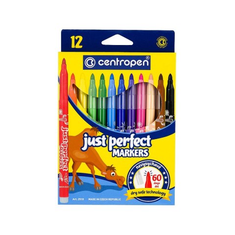 Centropen Flamaster Perfect 12 kol. Centropen (2510/12)