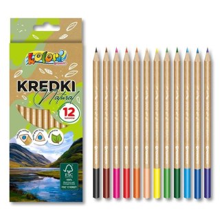Penmate Kredki ołówkowe Natural 12 kol. Penmate (TT8887)
