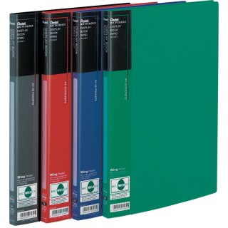 Pentel Teczka ofertowa A4 kolor: czarna 20 kieszeni Pentel