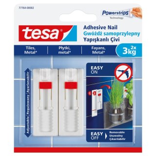 Tesa Plaster samoprzylepny gwóźdź regulowany do płytek Tesa (77764)