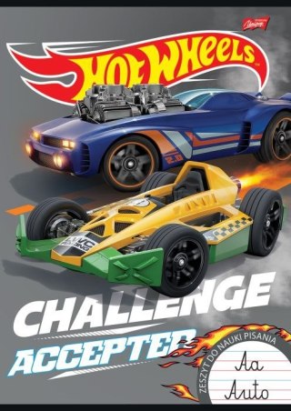 Unipap Zeszyt A4 HOT WHEELS 32k. 70g podwójna linia kolor Unipap
