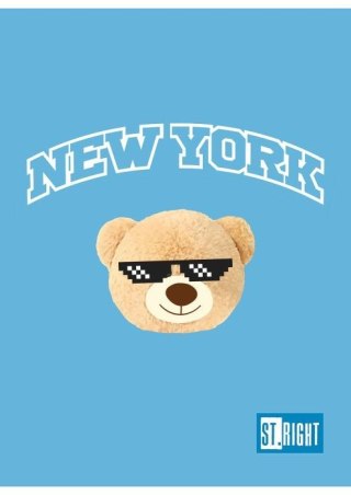 Unipap Zeszyt A4 NYC MOOD 32k. 70g krata Unipap