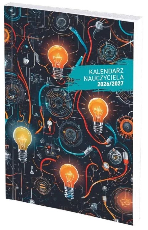 Wokół Nas Kalendarz nauczyciela książkowy (terminarz) PCV bezbarwny Energia B6 110mm x 155mm Wokół Nas (B6TN089B)