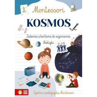 Zielona Sowa Książeczka edukacyjna Montessori. Kosmos. Zielona Sowa