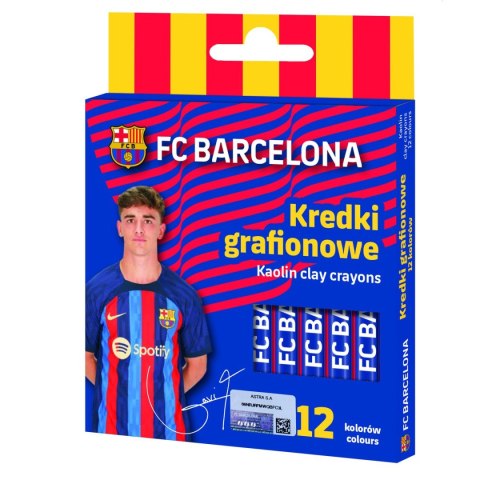 Astra Kredki świecowe FC BARCELONA LEWANDOWSKI GRAFIONOWE Astra (316023050)