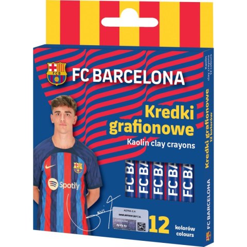 Astra Kredki świecowe FC BARCELONA LEWANDOWSKI GRAFIONOWE Astra (316023050)