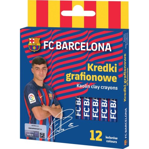 Astra Kredki świecowe FC BARCELONA LEWANDOWSKI GRAFIONOWE Astra (316023050)