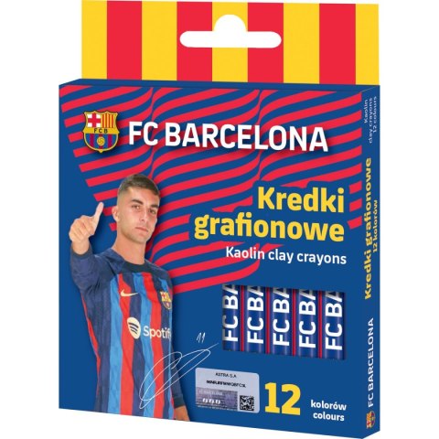 Astra Kredki świecowe FC BARCELONA LEWANDOWSKI GRAFIONOWE Astra (316023050)