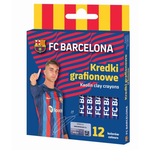 Astra Kredki świecowe FC BARCELONA LEWANDOWSKI GRAFIONOWE Astra (316023050)
