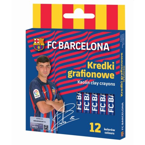 Astra Kredki świecowe FC BARCELONA LEWANDOWSKI GRAFIONOWE Astra (316023050)
