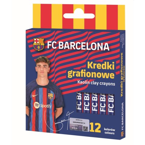 Astra Kredki świecowe FC BARCELONA LEWANDOWSKI GRAFIONOWE Astra (316023050)