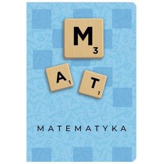 Beniamin Zeszyt A5 matematyka scrabble 60k. 70g krata Beniamin