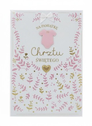 Kukartka Pamiątka chrztu Chrzest Kukartka (PMB-0009)
