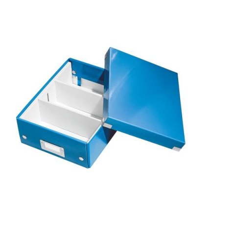 Leitz Pudło archiwizacyjne B5 Click & Store z przegródkami niebieski karton [mm:] 220x100x 285 Leitz (60570036)