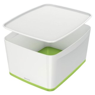 Leitz Pudło archiwizacyjne my box biało-zielony plastik [mm:] 320x200x 390 Leitz (52161054)