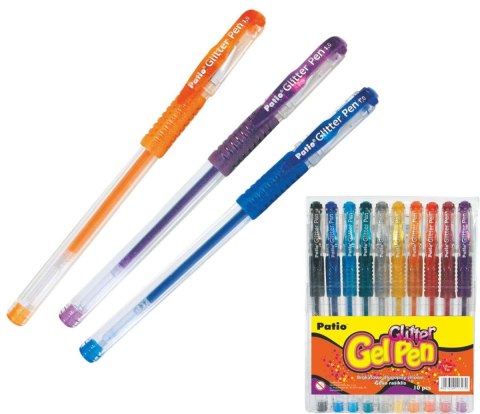 Patio Długopis żelowy wkład mix 1,0mm Patio (89965)