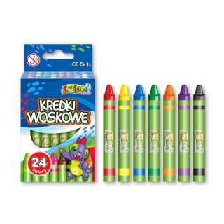 Penmate Kolori Kredki świecowe Dino 24 kol 24 kol. Penmate Kolori (TT78226)