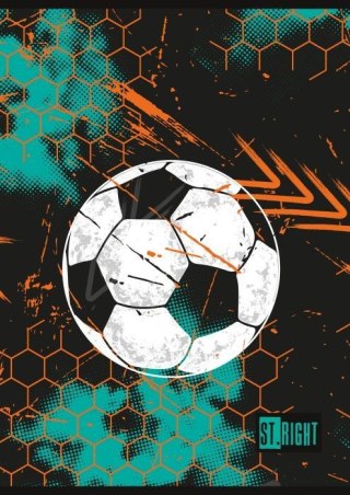 Unipap Zeszyt A4 FOOTBALL ENERGY 32k. 70g krata Unipap