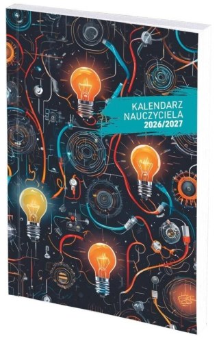 Wokół Nas Kalendarz nauczyciela książkowy (terminarz) PCV bezbarwny Energia A5 143mm x 204mm Wokół Nas (A5TN078B)