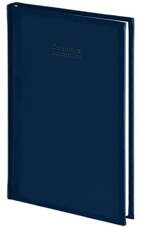 Wokół Nas Kalendarz nauczyciela książkowy (terminarz) Vivella granatowy A5 143mm x 204mm Wokół Nas (A5TN065B)