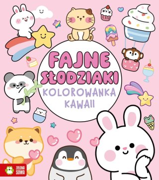 Zielona Sowa Książka dla dzieci Kawaii. Fajne słodziaki Zielona Sowa