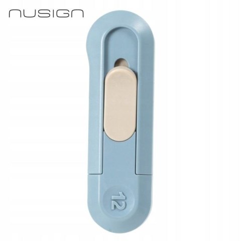 Argo Nóż biurowy mini niebieski 12mm Argo (ENS065-BL)