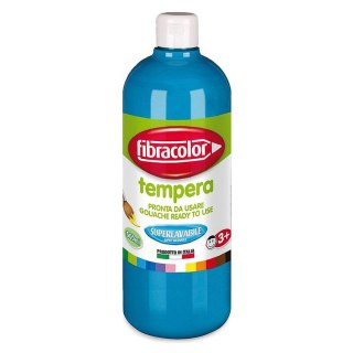 Fibracolor Farba tempera 1L Gluten Free kolor: błękitny 1000ml Fibracolor
