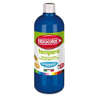Fibracolor Farba tempera 1L Gluten Free kolor: niebieski 1000ml Fibracolor
