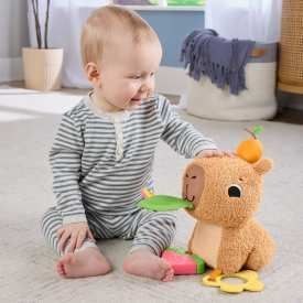 Fisher Price Pluszak KAPIBARA SENSORYCZNA PRZYTULANKA Fisher Price (HYR54)