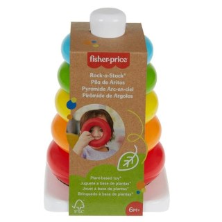 Fisher Price Układanka EKO piramidka z kółek Fisher Price (GRF09)