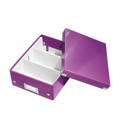 Leitz Pudło archiwizacyjne Click & Store z przegródkami fioletowy karton [mm:] 220x100x 285 Leitz (60570062)