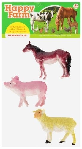 Mega Creative Figurka zwierzęta domowe 3 szt. Mega Creative (572076)