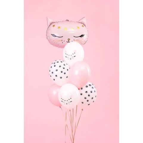 Partydeco Balon gumowy biały Partydeco (SB14P-301-008)