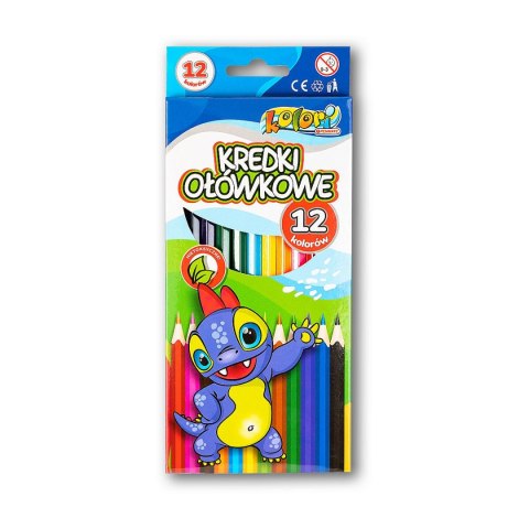 Penmate Kredki ołówkowe KOLORI 12 kol. Penmate (TT6584)