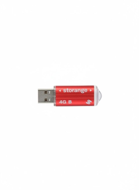 Storange Pendrive Red 4GB Storange (STORANPEN4GBRED2.0)
