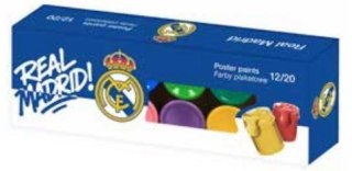(nd) Farby plakatowe REAL MADRID kolor: mix 20ml 12 kolor. (nd) (302026002)