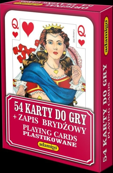 Adamigo Karty 54 szt Adamigo 54 sztuk