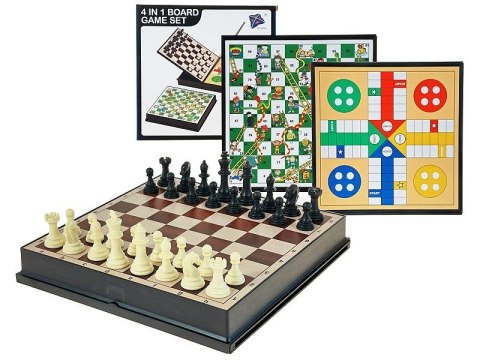 Adar Gra logiczna zestaw gier 4w1, magnetyczne Adar (622494)