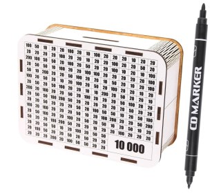Cresco Skarbonka DUZA 10000 marker drewniana Cresco (224029)
