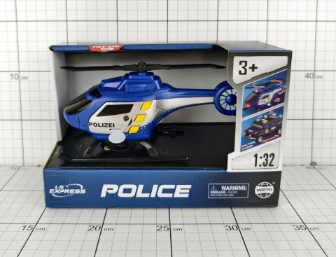Dromader Helikopter policyjny 1:32 światło i dźwięk Dromader (130-1363920)