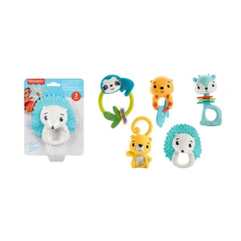 Fisher Price Gryzaczek grzechotka mix wzorów Fisher Price (HJW11)