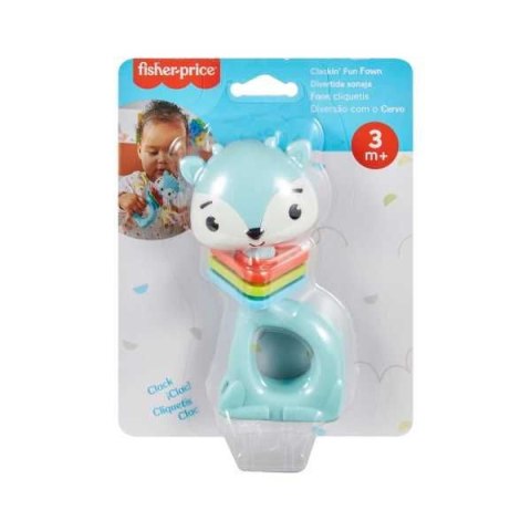 Fisher Price Gryzaczek grzechotka mix wzorów Fisher Price (HJW11)