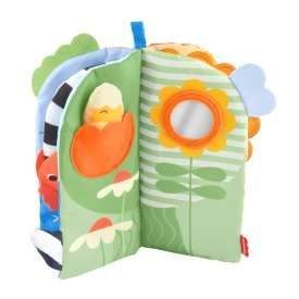 Fisher Price Książeczka edukacyjna Miękka książeczka sensoryczna - Pory roku Fisher Price (JKP53)