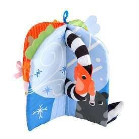 Fisher Price Książeczka edukacyjna Miękka książeczka sensoryczna - Pory roku Fisher Price (JKP53)