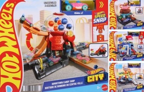 Hot Wheels Garaż City komisariat policji Hot Wheels (JHL74)