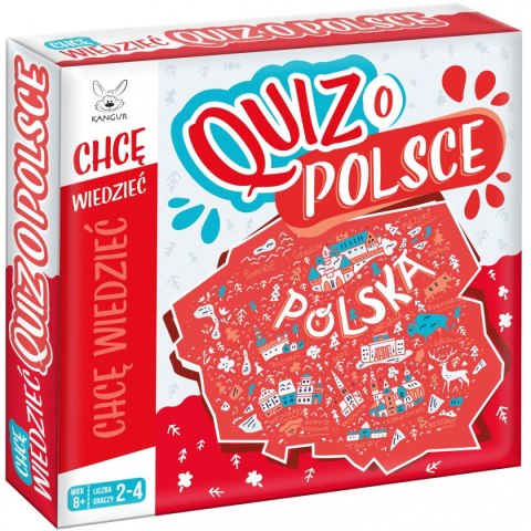 Kangur Gra edukacyjna Chcę wiedzieć Quiz o Polsce Kangur