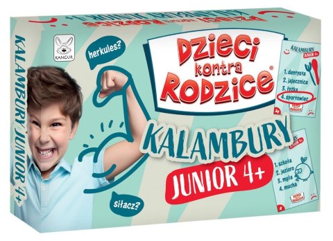 Kangur Gra karciana Dzieci kontra rodzice Kalambury Junior 4+ Kangur