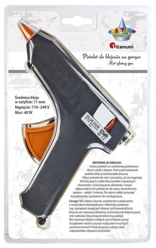 Titanum Pistolet do kleju na gorąco Titanum Craft-fun (43025)